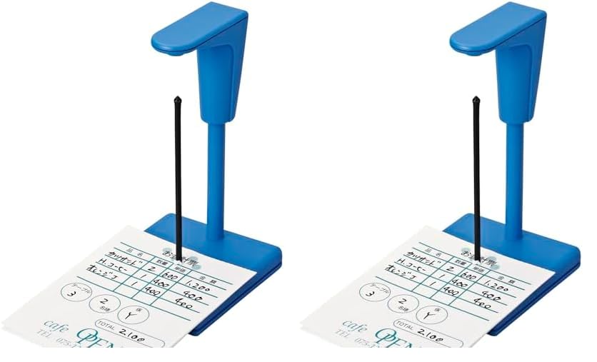 100年前の状差し Amazon | オープン工業 パンチ状差し 青 SF-100-BU (× 2) | 状差し